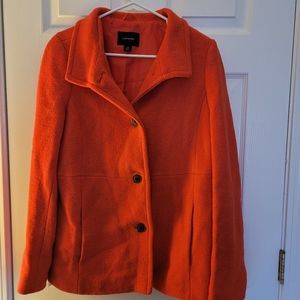 Lands End Orange Jacket